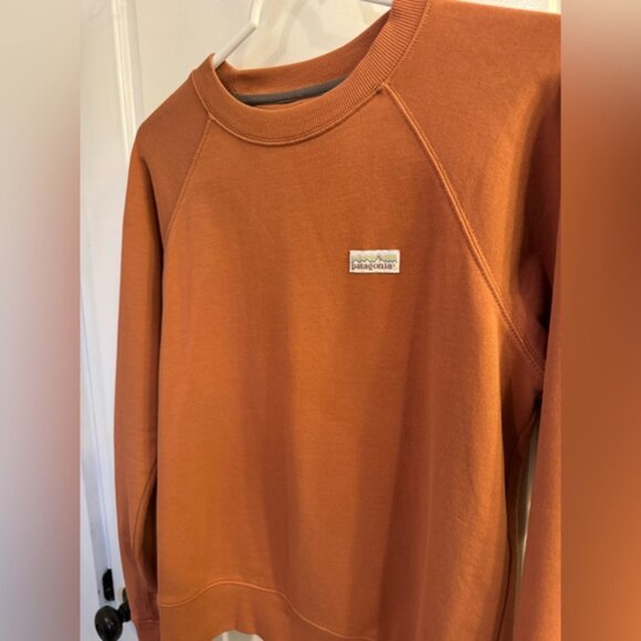 Patagonia Pastel P-6 Label Ahnya Organic Crew Sweatshirt XS - Picture 2 of 7
